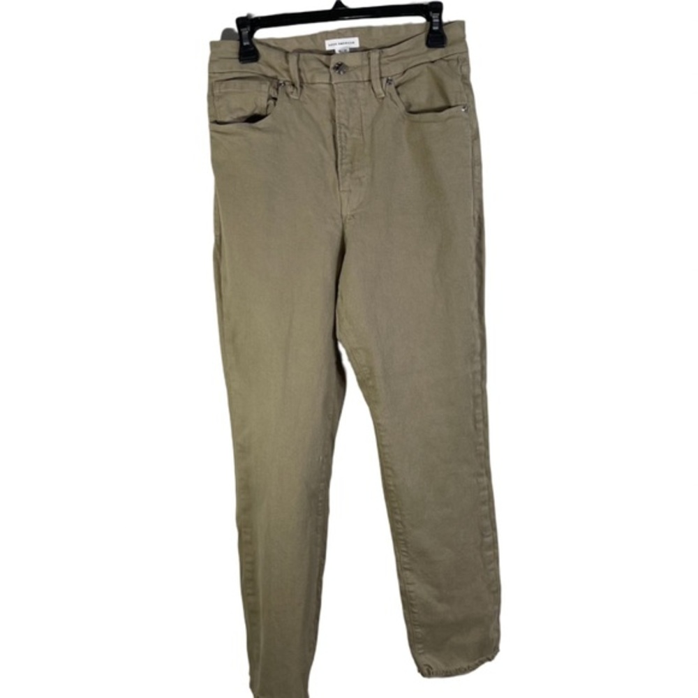 Good American Womens 12/31 Raw Hem Cut Jean